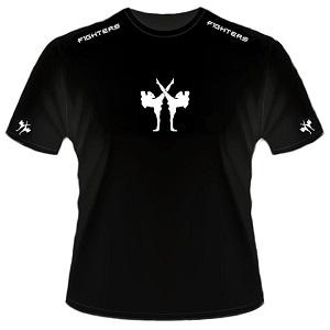FIGHTERS - Camiseta Giant / Negro / XL