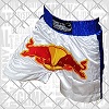 FIGHTERS - Pantaloncini Muay Thai / Bulls  / Bianco-Blu