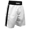 FIGHT-FIT - Box Shorts / Weiss-Schwarz