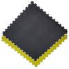 Gym floor mats / 100 x 100 x 2.0 cm / Jigsaw Interlocking MMA Matts / Yellow-Black