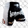 FIGHTERS - Pantalones Muay Thai / Elite Muay Thai / Negro-Blanco