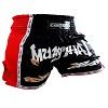 FIGHTERS - Pantaloncini Muay Thai / Elite Pro Muay Thai / Nero-Rosso