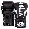 Venum - Boxing Gloves / Elite / Black-White / 12 oz