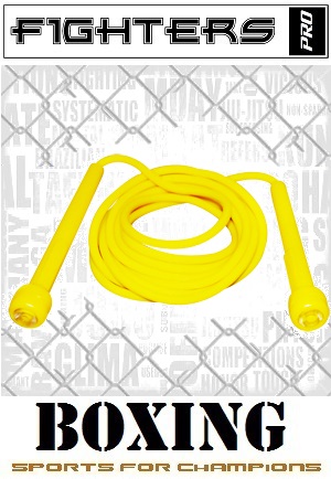 FIGHT-FIT - Corda per saltare / Nylon / Giallo / 270 cm