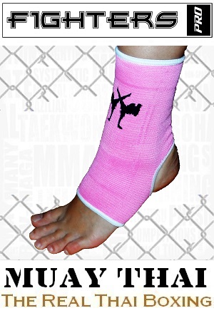 FIGHTERS - Ankle Supports / Unpadded / Pink / Small