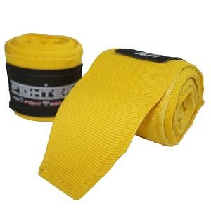 FIGHTERS - Boxing Wraps / 450 cm / elasticated / Yellow