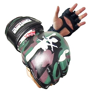 FIGHTERS - MMA Handschuhe / Elite / Camo / Medium