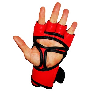 FIGHTERS - MMA Gloves / Elite / Red / XL