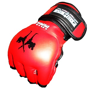 FIGHTERS - Gants MMA / Elite / Rouge / Small