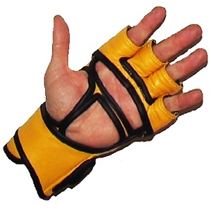 FIGHTERS - MMA Gloves / Elite / Yellow / Large