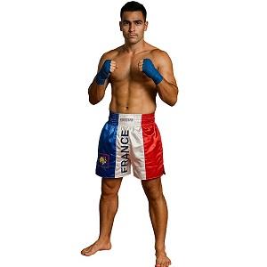FIGHTERS - Muay Thai Shorts / Frankreich / Large