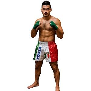 FIGHT-FIT - Muay Thai Shorts / Italien / Stemma / Small