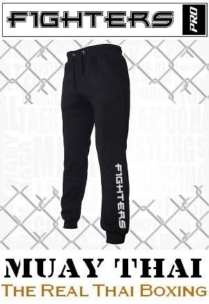 FIGHTERS - Pantalones de entrenamiento / Giant / Negro / XS