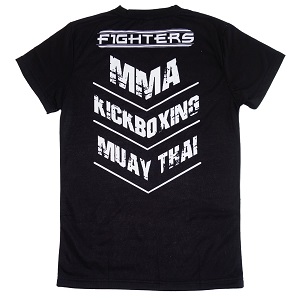 FIGHTERS - Camiseto / Fight Team Invincible / Negro / Medium