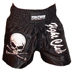 FIGHTERS - Muay Thai Shorts / Fight Club / Noir / XL