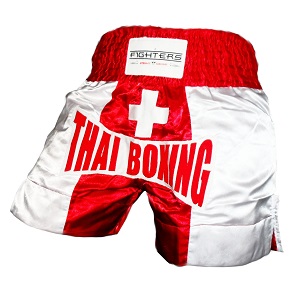 FIGHTERS - Muay Thai Shorts / Swiss / XL