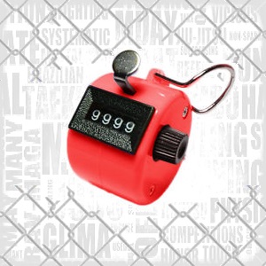 FIGHTERS - Clicker Hand Counter / Red