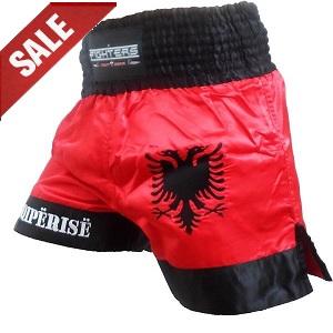 FIGHT-FIT - Muay Thai Shorts / Albanien-Shqipërisë / Small