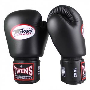 Twins - Gants de Boxe / BGVL-3 AIR / Noir / 14 oz