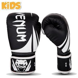 Venum - Gants de Boxe / Challenger 2.0 Kids / Noir-Blanc / 4 oz