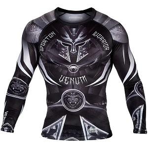 Venum - Rashguard / Gladiator 3.0 / Long Sleeve / Black  / Small