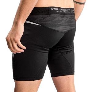 Venum - Pantalones Cortos de Compresión / Tempest 2.0 / Negro-Gris / XL