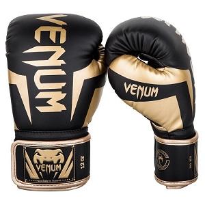 Venum - Guantoni / Elite / Nero-Oro / 14 oz