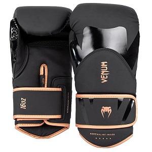 Venum - Boxhandschuhe / Challenger 4.0 / Schwarz-Bronze / 12 Oz