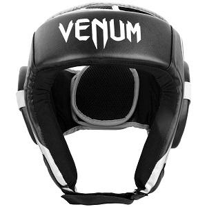 Venum - Kopfschutz / Challenger Open Face / Schwarz-Weiss / Onesize