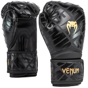 Venum - Boxhandschuhe / Contender 1.5 XT / Schwarz-Gold / 10 Oz